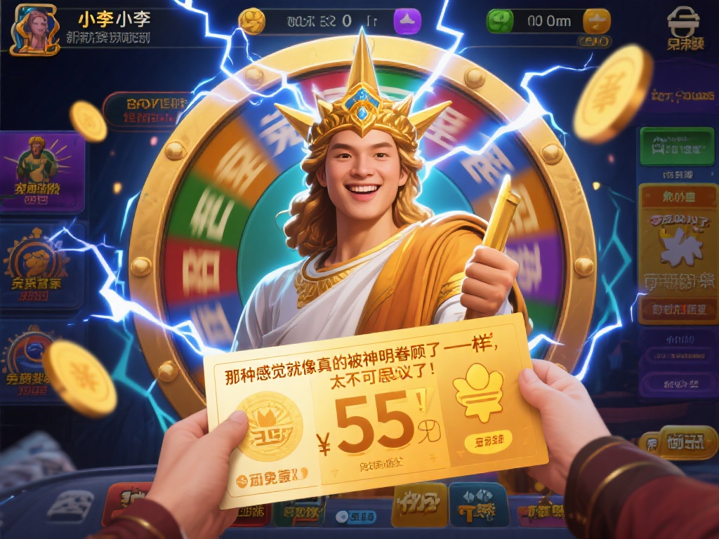 举个例子，有位玩家小李在初次尝试这款游戏时，仅投入