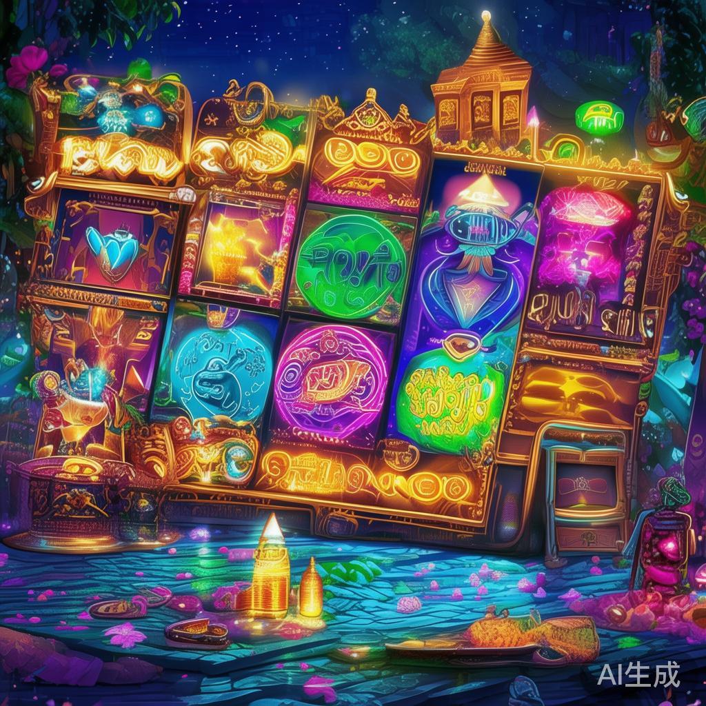 作为平台的明星游戏之一，神秘财宝结合了丰富的动画效